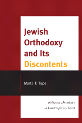 E-book, Jewish Orthodoxy and Its Discontents : Religious Dissidence in Contemporary Israel, University Press of America