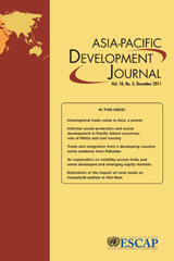 eBook, Asia-Pacific Development Journal, United Nations Publications