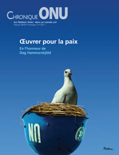E-book, Chronique ONU 2011 : Oeuvrer pour la paix - En l'honneur de Dag Hammarskjöld, United Nations Publications