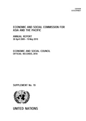 E-book, Economic and Social Commission for Asia and the Pacific : Annual Report (30 April 2009 - 19 May 2010), United Nations Publications