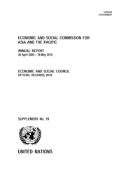 eBook, Economic and Social Commission for Asia and the Pacific : Annual Report (30 April 2009 - 19 May 2010), United Nations Publications