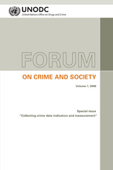 eBook, Forum on Crime and Society : Collecting Crime Data: Indicators and Measurement (Special Issue), United Nations Publications