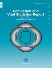 eBook, Population and Vital Statistics Report, January 2009, United Nations Publications