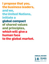 eBook, United Nations Global Compact Annual Review 2000-2010, United Nations Publications