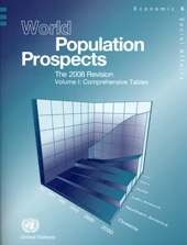 eBook, World Population Prospects : The 2008 Revision, Comprehensive Tables, United Nations Publications