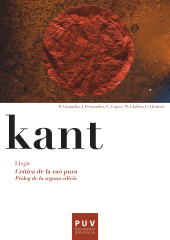 E-book, Kant. Llegir Crítica de la raó pura : Pròleg de la segona edició, Universitat de València