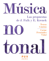 E-book, Música no tonal : Las propuestas de J. Falk y E. Krenk, Universitat de València