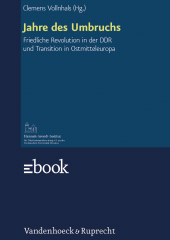 E-book, Jahre des Umbruchs : Friedliche Revolution in der DDR und Transition in Ostmitteleuropa, Vandenhoeck & Ruprecht