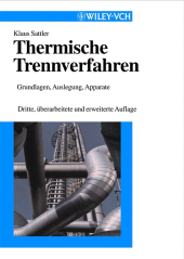 eBook, Thermische Trennverfahren : Grundlagen, Auslegung, Apparate, Wiley-VCH