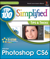 E-book, Adobe Photoshop CS6 Top 100 Simplified Tips and Tricks, Visual