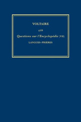 E-book, Œuvres complètes de Voltaire (Complete Works of Voltaire) 42B : Questions sur l'Encyclopedie, par des amateurs (VII): Langues-Prieres, Voltaire, Voltaire Foundation