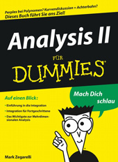 eBook, Analysis II für Dummies, Zegarelli, Mark, Wiley