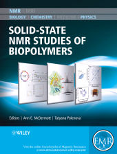 E-book, Solid State NMR Studies of Biopolymers, John Wiley & Sons