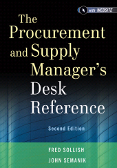 E-book, The Procurement and Supply Manager's Desk Reference, John Wiley & Sons