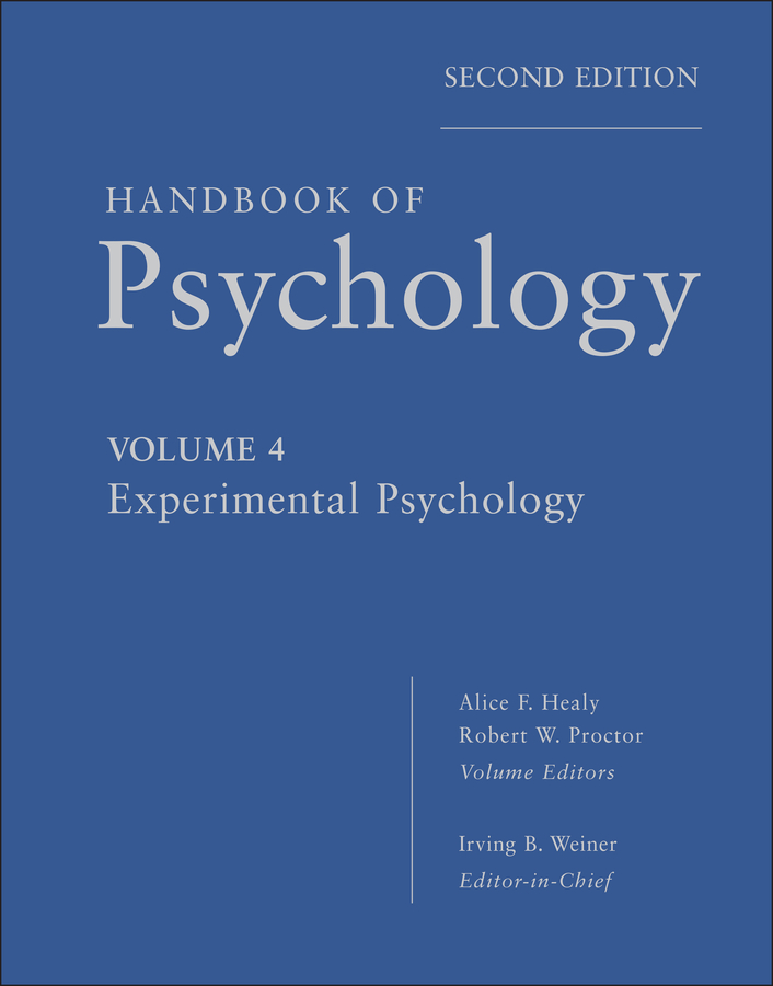 E-book, Handbook of Psychology, Experimental Psychology, John Wiley & Sons