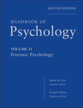E-book, Handbook of Psychology, Forensic Psychology, John Wiley & Sons