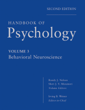 E-book, Handbook of Psychology, Behavioral Neuroscience, John Wiley & Sons