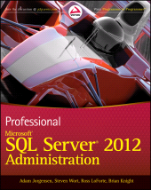 E-book, Professional Microsoft SQL Server 2012 Administration, Wrox Press