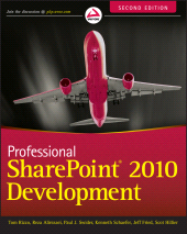 E-book, Professional SharePoint 2010 Development, Wrox Press