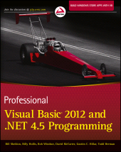 E-book, Professional Visual Basic 2012 and .NET 4.5 Programming, Wrox Press