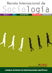 Issue, Revista internacional de sociología : 71, 1, 2013, CSIC, Consejo Superior de Investigaciones Científicas