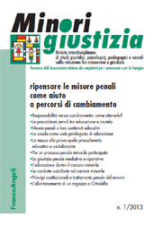 Article, Ragazzi in carcere : valutazione e prevenzione del rischio suicidario e autolesivo, Franco Angeli
