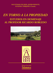 E-book, En torno a la propiedad : estudios en homenaje al profesor Ricardo Robledo, Ediciones Universidad de Salamanca