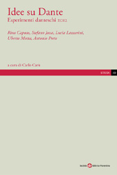 Capítulo, Il Dante di De Sanctis : figure e forme di una drammaturgia poetica ; Tavola delle abbreviazioni, Società editrice fiorentina