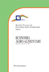 Artikel, La competitività del settore dell'olio di oliva attraverso l'analisi del network degli scambi commerciali internazionali, Franco Angeli