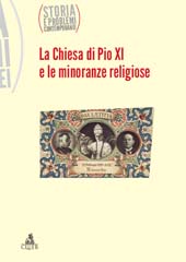 Artikel, La Chiesa di Pio XI e le minoranze religiose (1922-1939), CLUEB