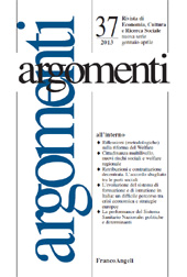 Artículo, Riflessioni (metodologiche) sulla riforma del Welfare, Franco Angeli