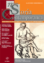 Zeitschrift, Nuova storia contemporanea : quadrimestrale di ricerche e studi storici e politici sull'età contemporanea, Le Lettere