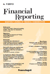 Artikel, Risk Profile Disclosure Requirements for Italian Insurance Companies : Differences in the Financial Statement Preparation, Franco Angeli