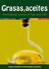 Issue, Grasas y aceites : 64, 3, 2013, CSIC, Consejo Superior de Investigaciones Científicas
