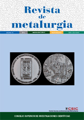 Issue, Revista de metalurgia : 49, 2, 2013, CSIC, Consejo Superior de Investigaciones Científicas