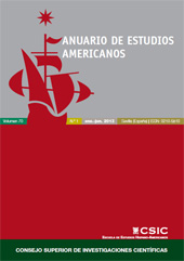 Issue, Anuario de estudios americanos : 70, 1, 2013, CSIC, Consejo Superior de Investigaciones Científicas