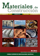 Fascículo, Materiales de construcción : 63, 310, 2, 2013, CSIC, Consejo Superior de Investigaciones Científicas