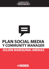 E-book, Plan social media y community manager, Marquina-Arenas, Julián, Editorial UOC