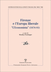 eBook, Firenze e l'Europa liberale : L'Economista , 1874-81, Polistampa