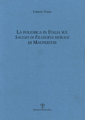 eBook, La polemica in Italia sul Saggio di Filosofia Morale di Maupertuis, Verde, Fabrizio, Polistampa