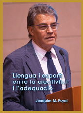 E-book, Llengua i esport : entre la creativitat i l'adequació, Puyal, Joaquim M., Edicions de la Universitat de Lleida