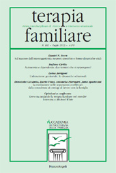 Article, La mediazione nelle separazioni conflittuali : dalla consulenza ai coniugi al lavoro con la famiglia, Franco Angeli