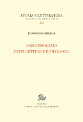 E-book, San Gerolamo intellettuale e filologo, Edizioni di storia e letteratura