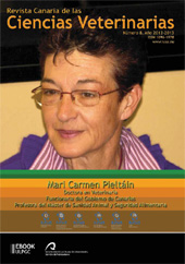 Fascículo, Revista Canaria de las Ciencias Veterinarias : 8, 2012/2013, Universidad de Las Palmas de Gran Canaria, Servicio de Publicaciones
