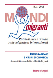 Articolo, Immigrazione, lavoro, crisi economica in una prospettiva territoriale, Franco Angeli