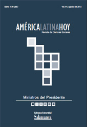 Fascicolo, América Latina Hoy : revista de ciencias sociales : 64, 2, 2013, Ediciones Universidad de Salamanca