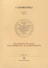 Artículo, L'agrotecnica per la prevenzione della contaminazione da aflatossina in campo e nel post raccolta, Polistampa