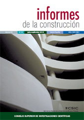 Fascículo, Informes de la construcción : 65, 531, 3, 2013, CSIC, Consejo Superior de Investigaciones Científicas