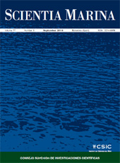 Issue, Scientia marina : 77, 3, 2013, CSIC, Consejo Superior de Investigaciones Científicas