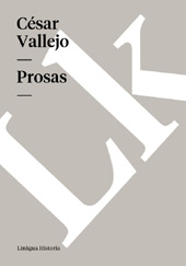 eBook, Prosas, Vallejo, César, 1892-1938, Linkgua